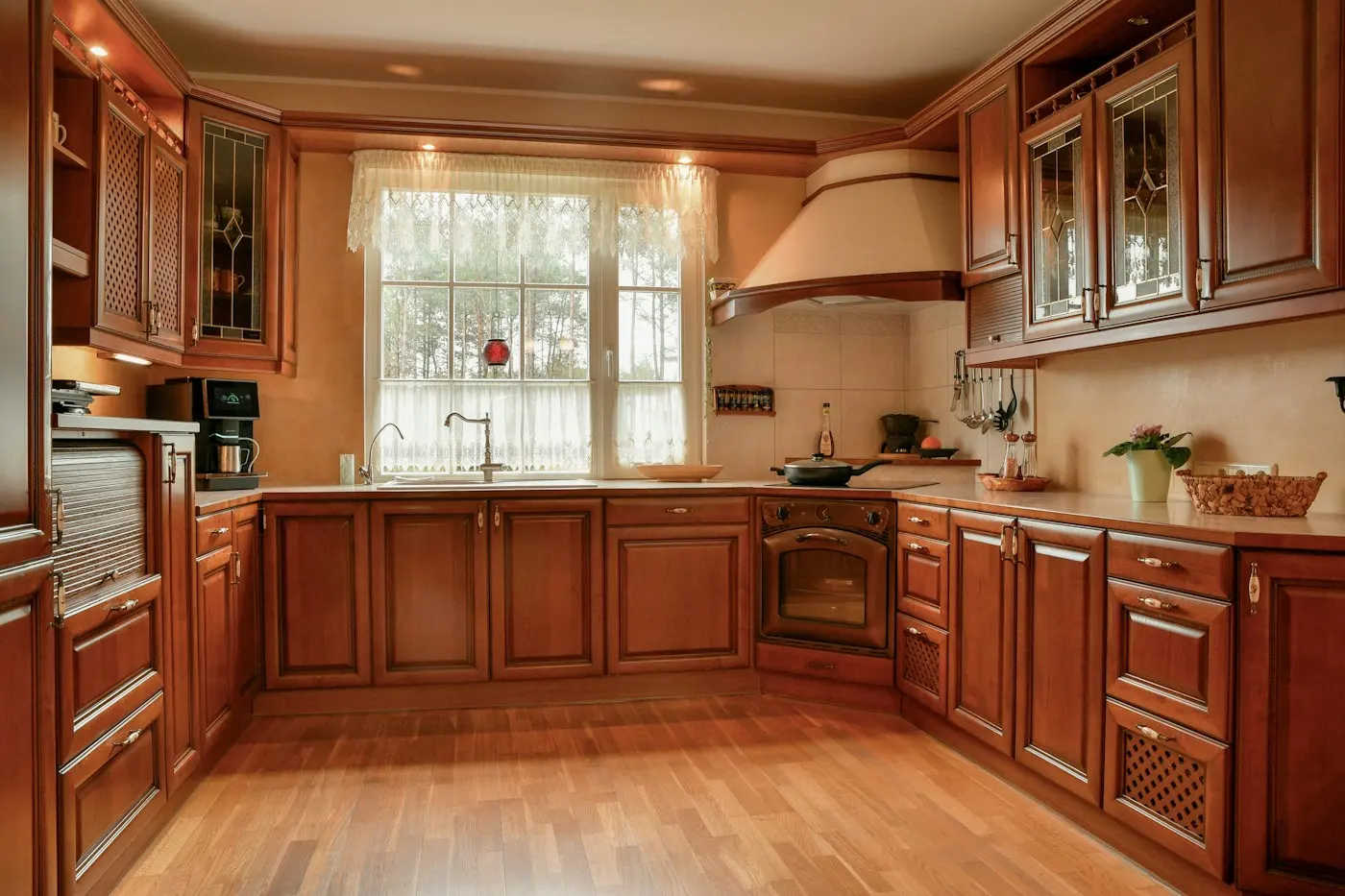 Cuisine traditionnelle en bois